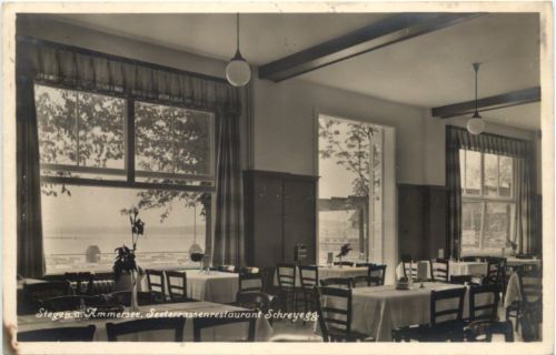 Am Ammersee, Stegen, Seerestaurant Schreyegg