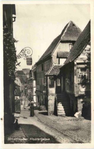 Wimpfen, Klostergasse