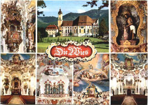 Wies bei Steingaden, Die Wieskirche, div. Bilder