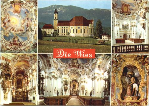 Wies bei Steingaden, Die Wieskirche, div. Bilder