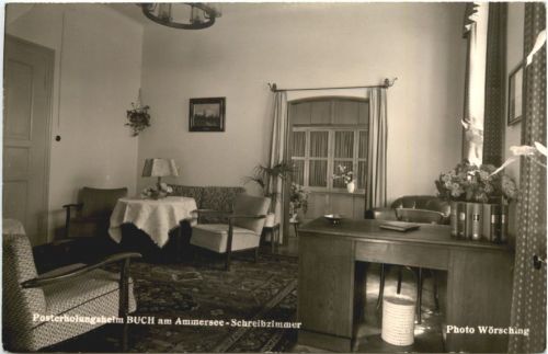 Buch a. Ammersee, Post-Erholungsheim, Schreibzimmer