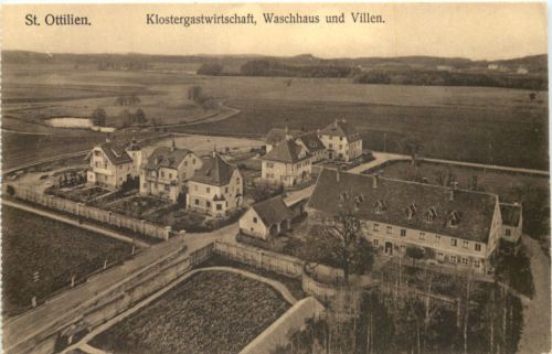 St. Ottilien, Klostergastwirtschaft, Waschhaus und Villen