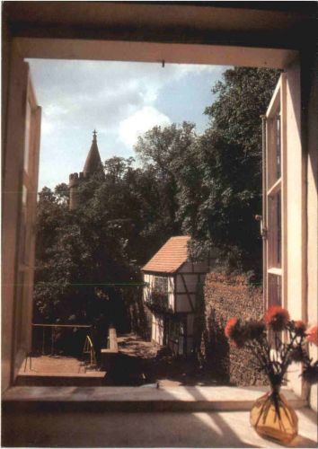 Neubrandenburg, Blick auf ein Wiekhaus