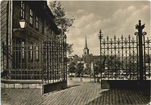 Erfurt, Blick zum Domplatz