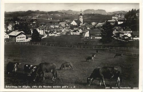 Scheidegg i. Allg.