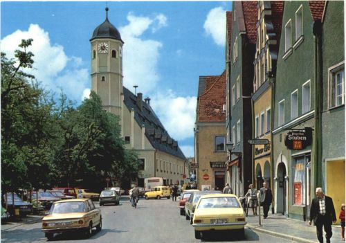Weiden, Unterer Markt und Rathaus