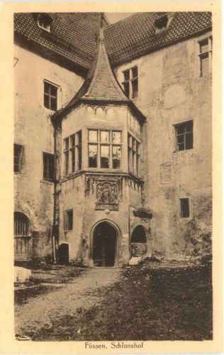 Füssen, Schlosshof