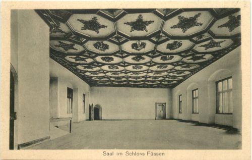 Füssen, Schloss, Saal