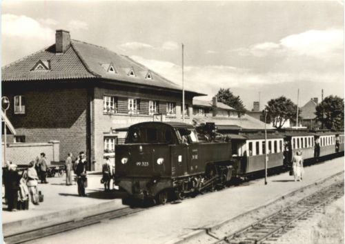 Seebad Kühlungsborn, Molly auf dem Bahnhof