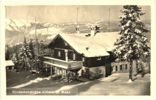 Reit im Winkl, Hindenburghütte