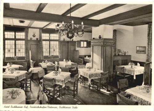 Friedrichshafen, Hotel Buchhorner Hof, Stube