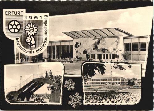 Erfurt, Internationale Gartenbauausstellung 1961