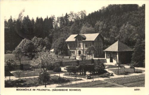 Bockmühle im Polenztal, Sächs.Schweiz