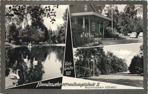Huntlosen Oldenb., Bundeswehrverwaltungsschule II, div. Bilder