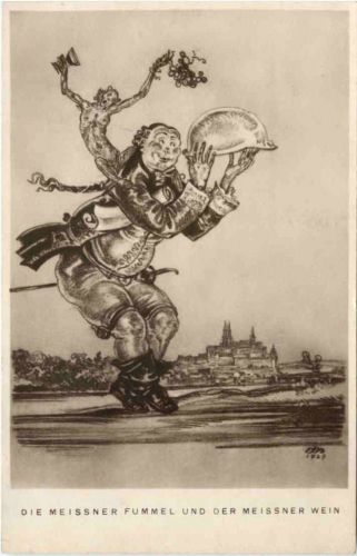 Meissen, Die Meissner Fummel und der Meissner Wein