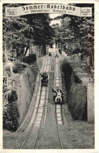 Ibbenbürener Waldpark, Sommer-Rodelbahn
