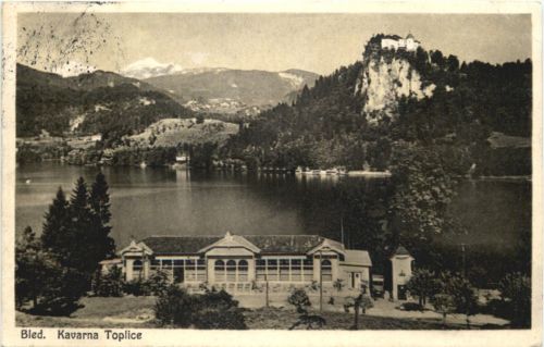 Bled - Kavarna Toplice