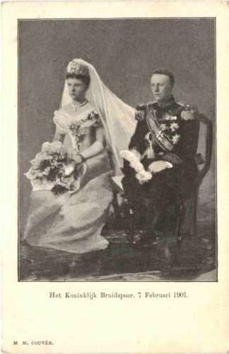Holland - Koninklijk Bruidspaar 1901