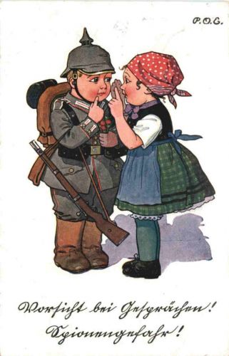 Humor - Kinder in Uniform