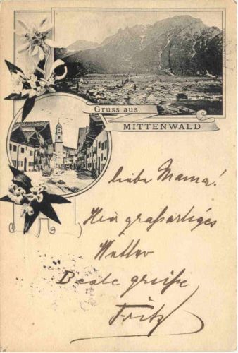 Gruss aus Mittenwald