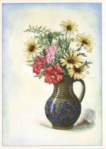 Blumen - Nelken und Margueriten