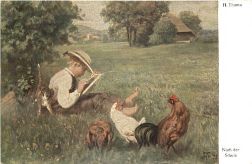 Künstler Ak Hans Thoma