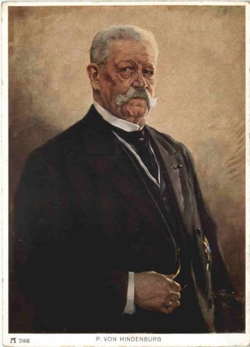 P. von Hindenburg