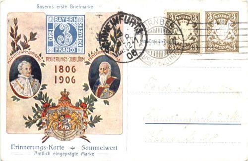 Nürnberg - Landes Ausstellung 1906 - Privatganzsache