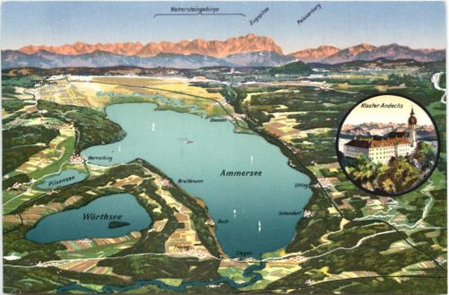 Panorama vom Ammersee