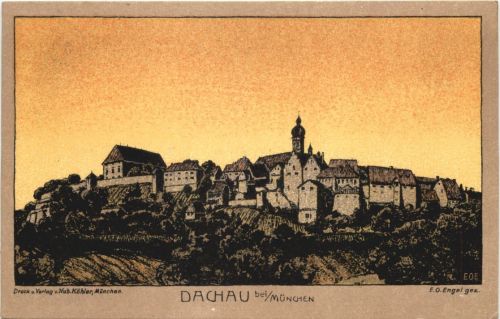 Dachau bei München - Litho