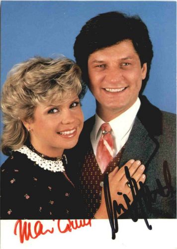 Marianne und Michael mit Autogramm