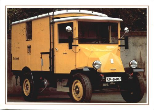 Postzustellwagen Hansa Lloyd 1928