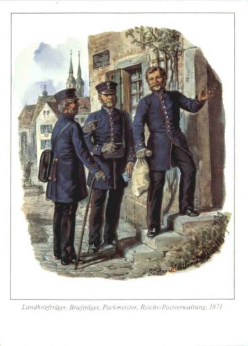 Postbote - Briefträger