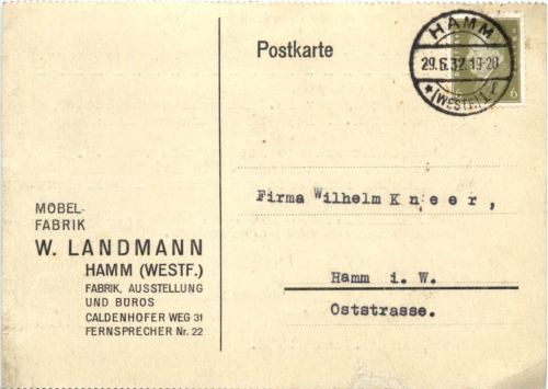 Hamm - Möbel Fabrik Landmann