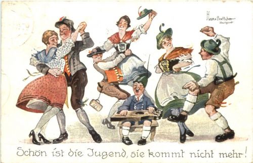 Künstler Ak Hans Boettcher
