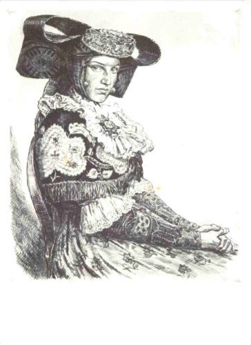 Künster Ak Otto Quante
