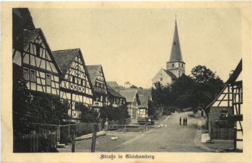 Strasse in Gleichamberg - Römhild