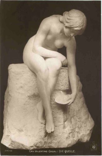 Skulptur - Valentino Casal - Die Quelle