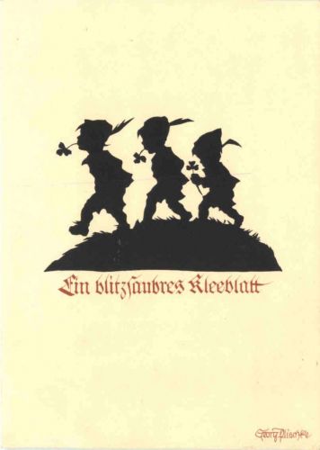 Scherenschnitt - Georg Plischke