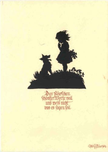 Scherenschnitt - Georg Plischke