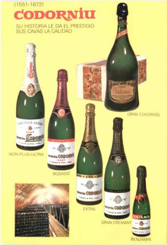 Cavas Codorniu - Wein