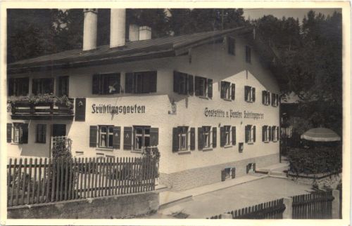 Bad Faulenbach bei Füssen - Gaststätte Frühlingsgarten