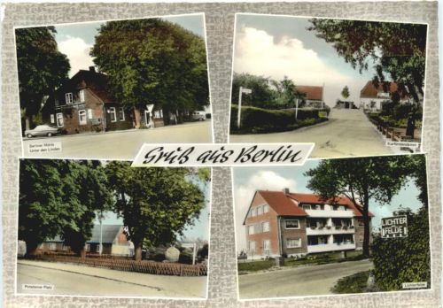 Gruss aus Berlin - Gaststätte Berliner Mühle - Klein Bennebek