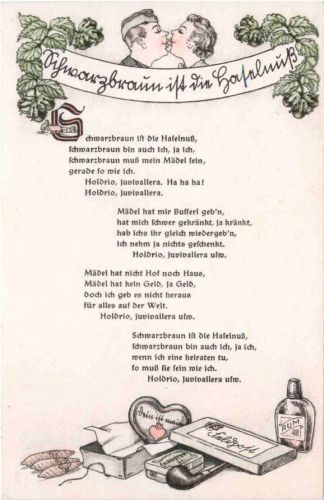 Humor - Schwarzbraun ist die Haselnuss