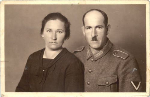 Nördlingen - Soldat mit Frau