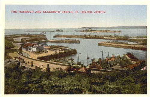 Jersey - The Harbour and Elizabeth Castle