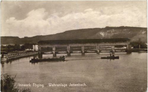 Innwerk Töging - Wehranlage Jettenbach
