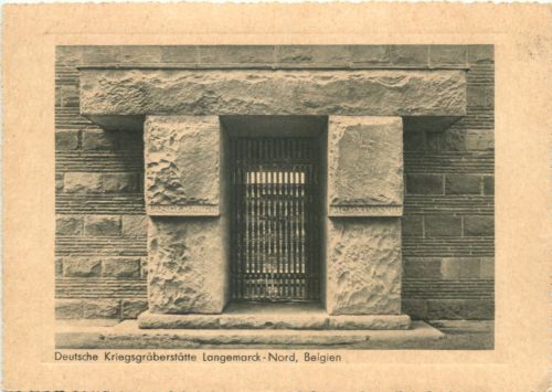 Langemark-Nord - Deutsche Kreigsgräberstätte