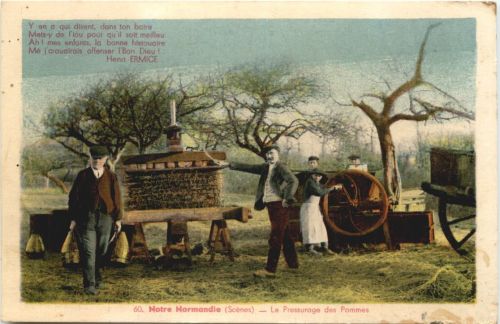 Normandie - Le Pressurage des Pommes