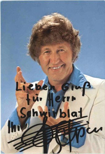 Fischer Chöre mit Autogramm